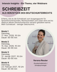 Bild in Galerie-Betrachter laden, Intensiv Insights: Schreibzeit als Herzstück des Deutschunterrichts | Verena Reuter (4 Webinare)