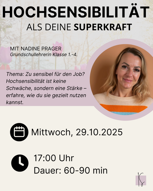 Zu sensibel für den Job? | Nadine Prager