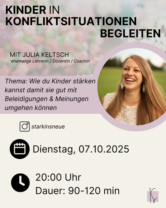 Kinder in Konfliktsituationen begleiten | Julia Keltsch