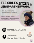 Bild in Galerie-Betrachter laden, Flexibles Sitzen & Lernpartnerwahl | Anja Schauties