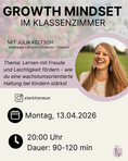 Bild in Galerie-Betrachter laden, April 26 / Growth Mindset im Klassenzimmer | Julia Keltsch