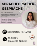 Bild in Galerie-Betrachter laden, Sprachforschergespräche | Tamara Pflier