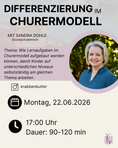 Load image into Gallery viewer, Differenzierung im Churermodell | Sandra Dohle