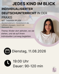 Bild in Galerie-Betrachter laden, Individualiserter Deutschunterricht | Tamara Pflier