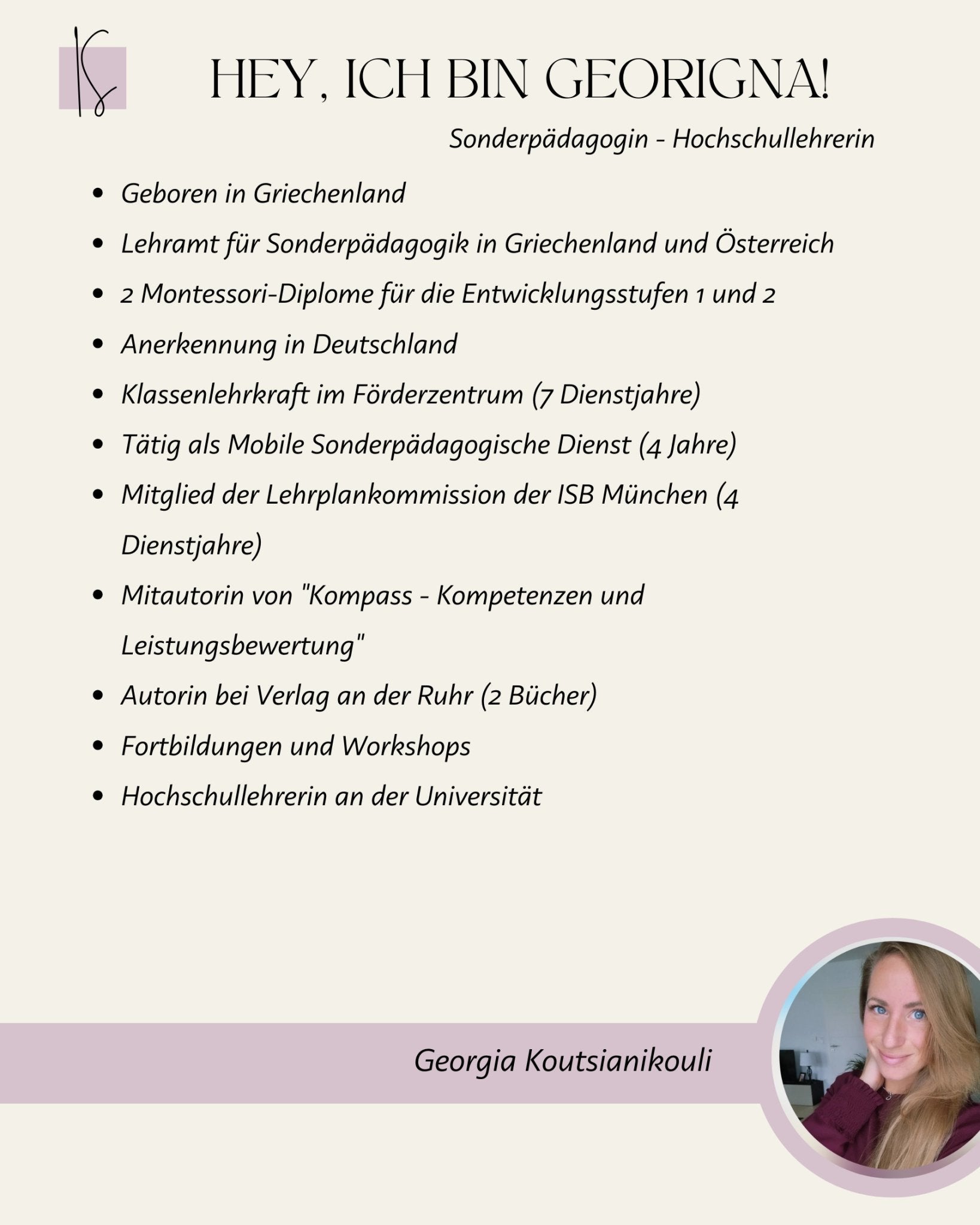 Umgang mit Unterrichtsstörungen | Georgia Koutsianikouli - Kunstundstunde