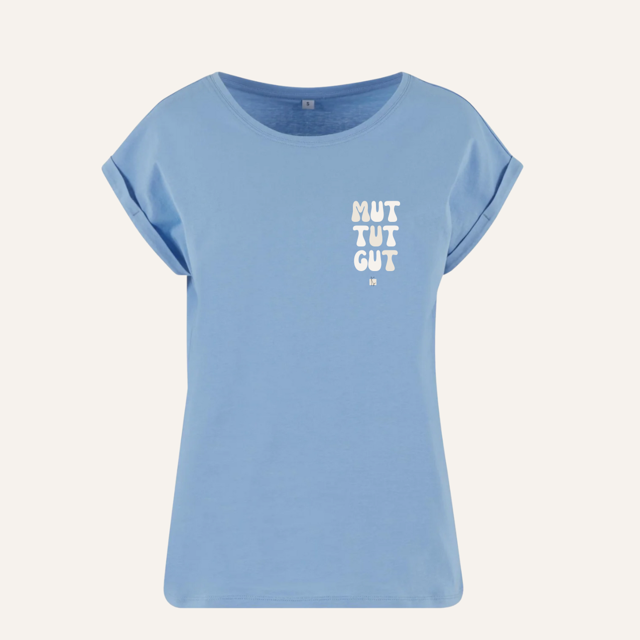 KUS "Mut tut gut" Brust Damen T-Shirt