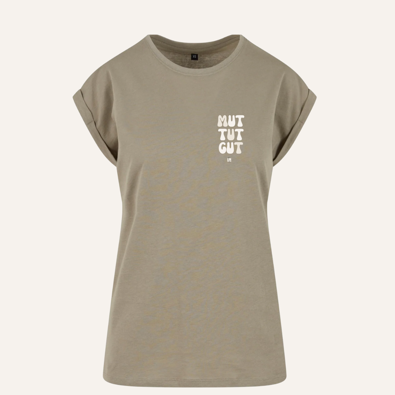 KUS "Mut tut gut" Brust Damen T-Shirt