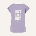 Bild in Galerie-Betrachter laden, KUS "Mut tut gut" Backprint Damen T-Shirt
