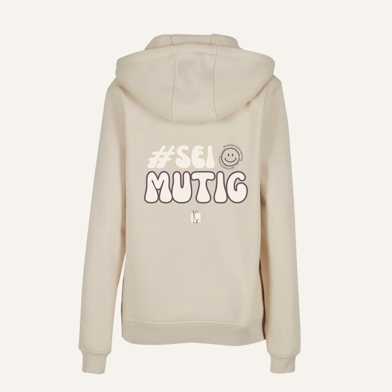 KUS Hoodie "Sei mutig" Backprint