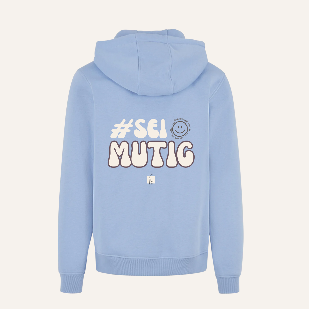 KUS Hoodie "Sei mutig" Backprint