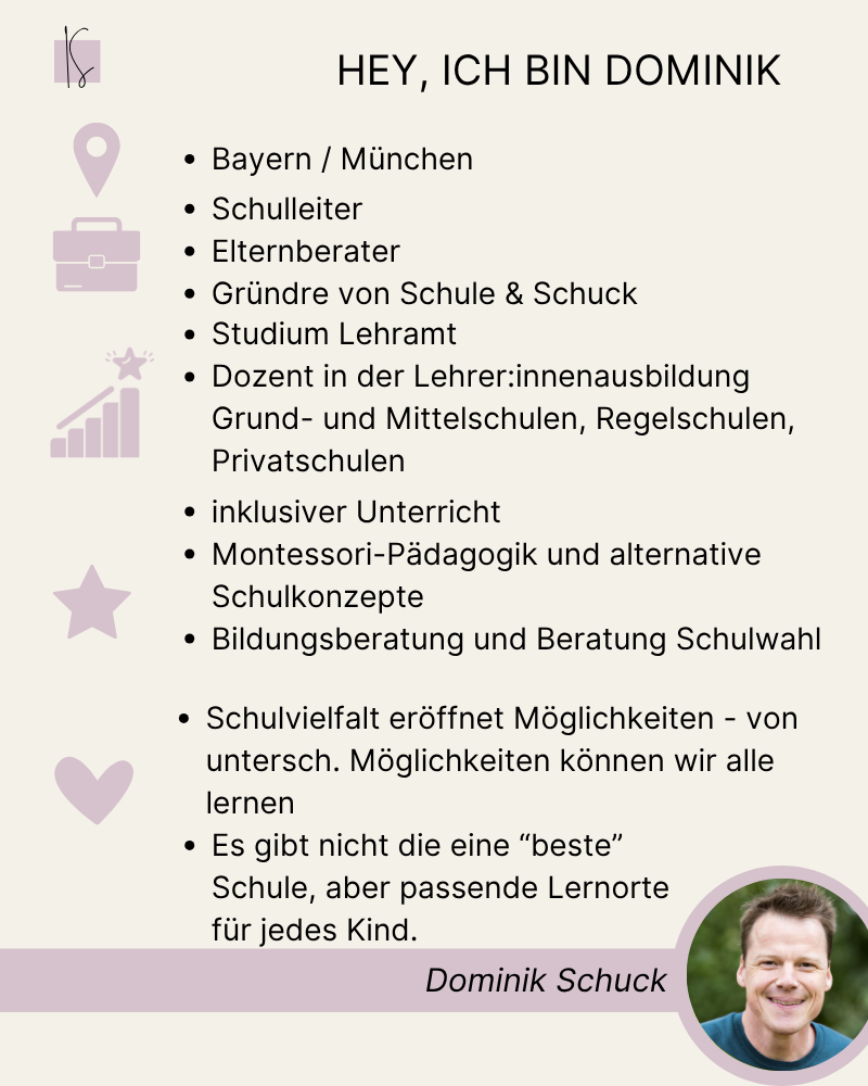 Welche Schulen gibt es eigentlich noch? | Dominik Schuck