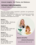 Bild in Galerie-Betrachter laden, Intensiv Insights: Maria-Leo-GS | Sandra Scheffel, Johanna Huesmann (4 Webinare)
