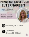 Bild in Galerie-Betrachter laden, Praktische Ideen zur Elternarbeit im Schulalltag | Anja Spenninger
