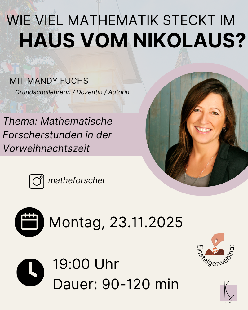 Wie viel Mathematik steckt im "Haus vom Nikolaus"?  | Mandy Fuchs