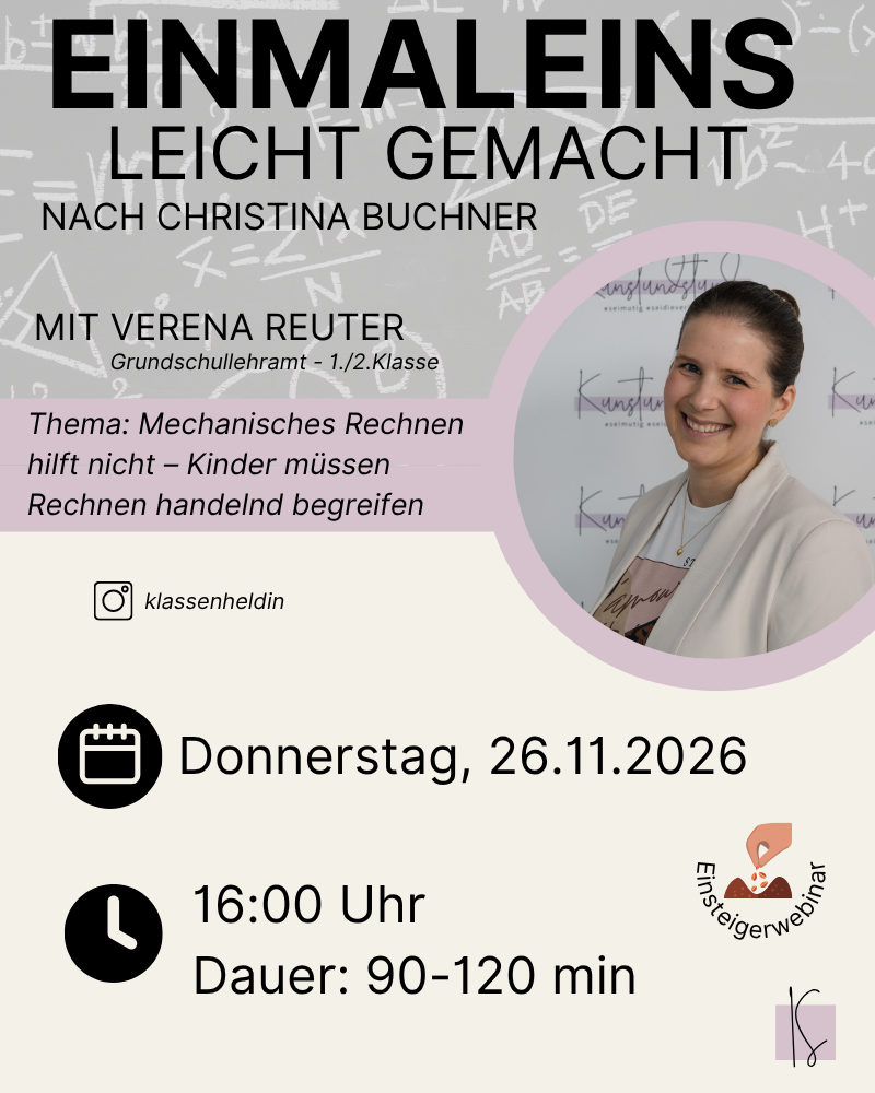 Multiplication tables made easy | Verena Kriszuns