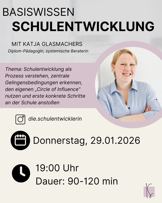 Basiswissen Schulentwicklung | Katja Glasmachers