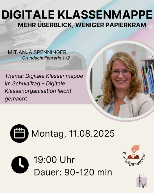 Digitale Klassenmappe | Anja Spenninger