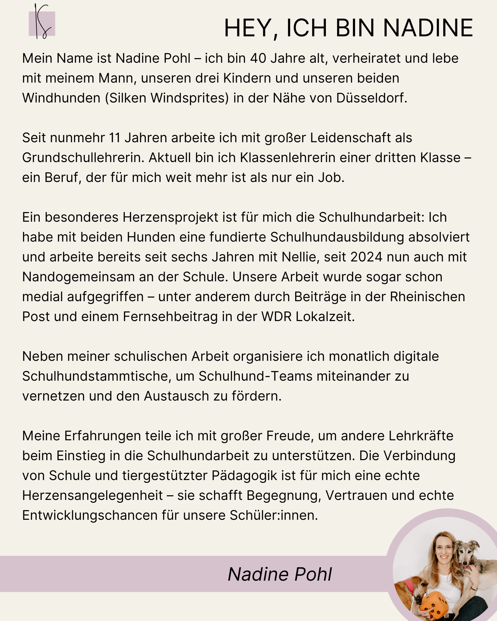 Das Schulhund 1x1 | Nadine Pohl