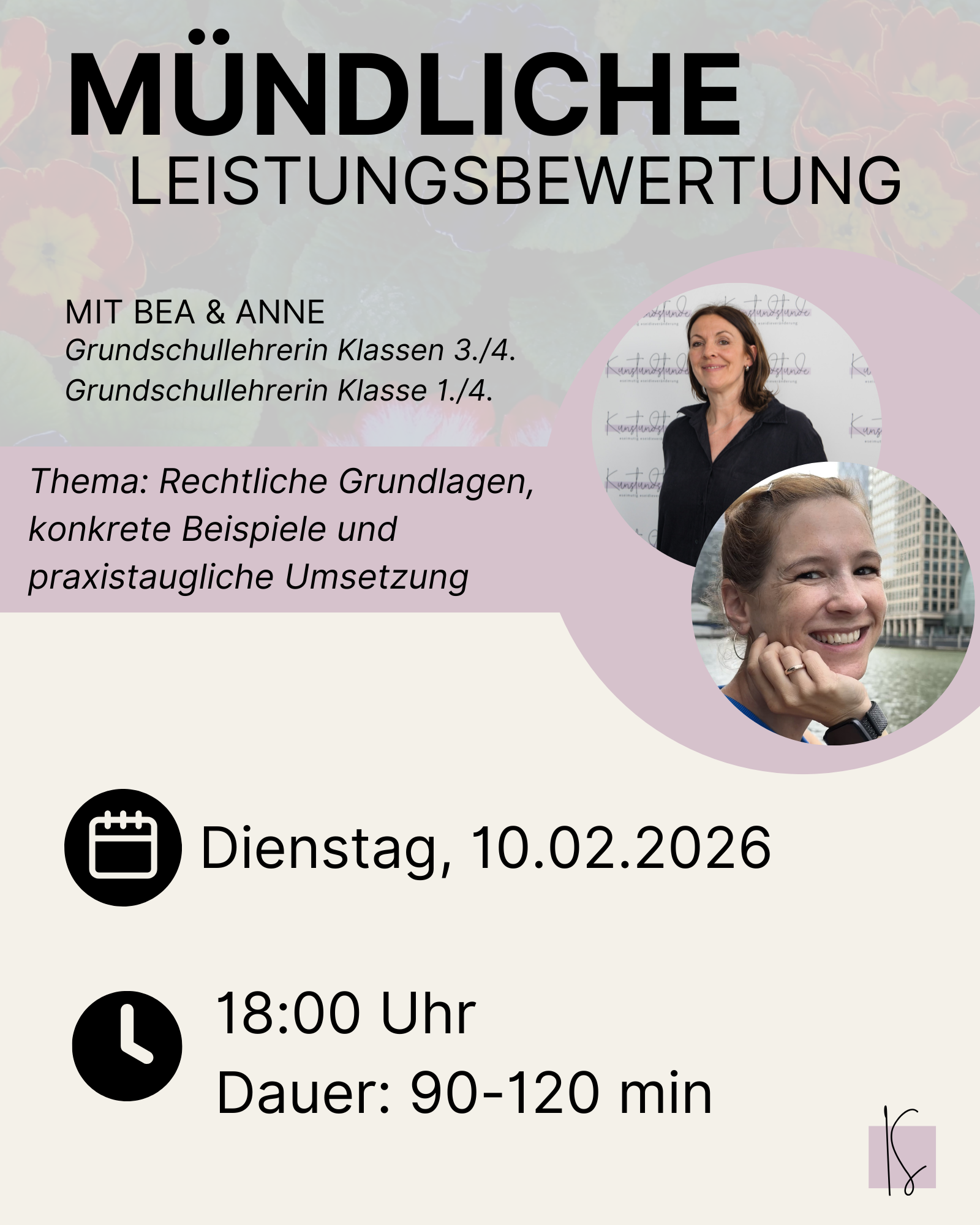 Mündliche Leistungsbewertung fair und transparent gestalten | Bea & Anne