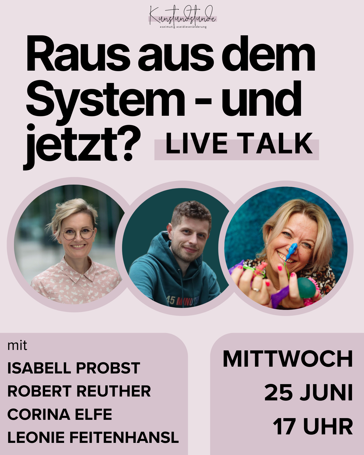 🎙️ Webinar-Talk: „Raus aus dem System – und jetzt?"