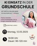 Bild in Galerie-Betrachter laden, KI Einsatz in der Grundschule | Kristin van der Meer
