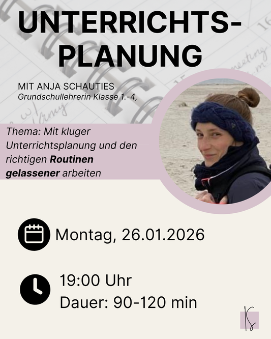 Kluge Unterrichtsplanung | Anja Schauties