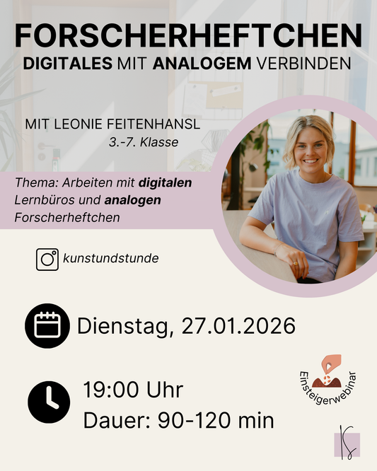 Digitale Lernbüros & Forscherheftchen | Leonie Feitenhansl