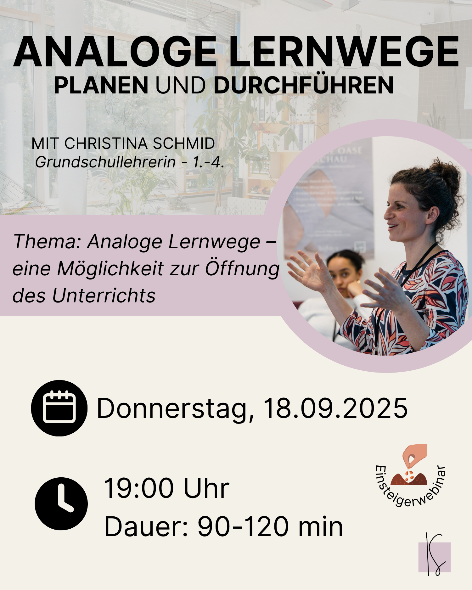 Analoge Lernwege gestalten | Christina Schmid