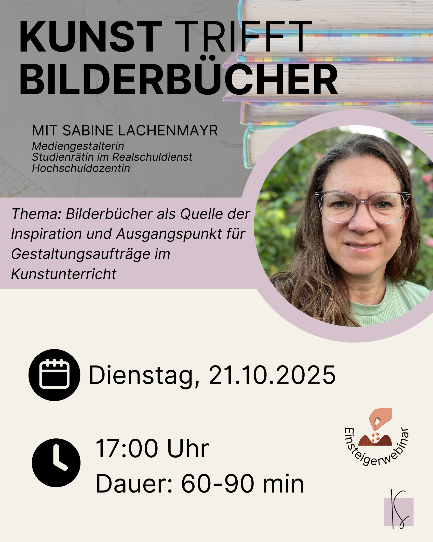 Okt 2025 / Kunst trifft Bilderbücher | Sabine Lachenmayr