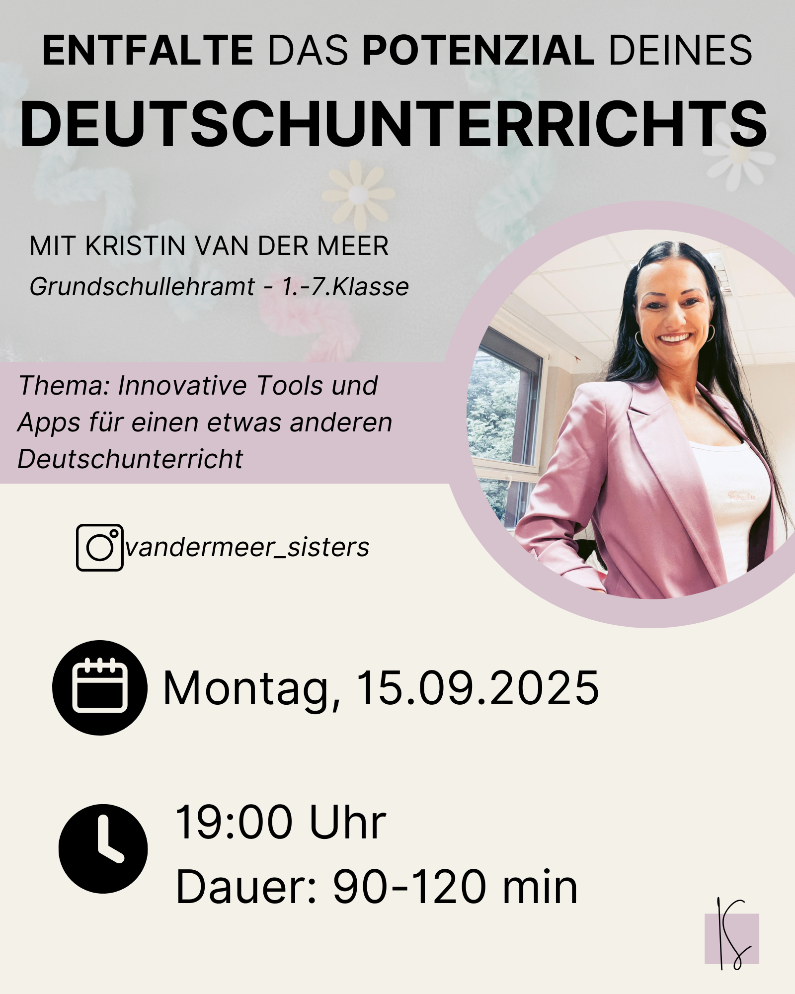 Sep 25 / Entfalte das Potenzial deines Deutschunterrichts | Kristin van der Meer