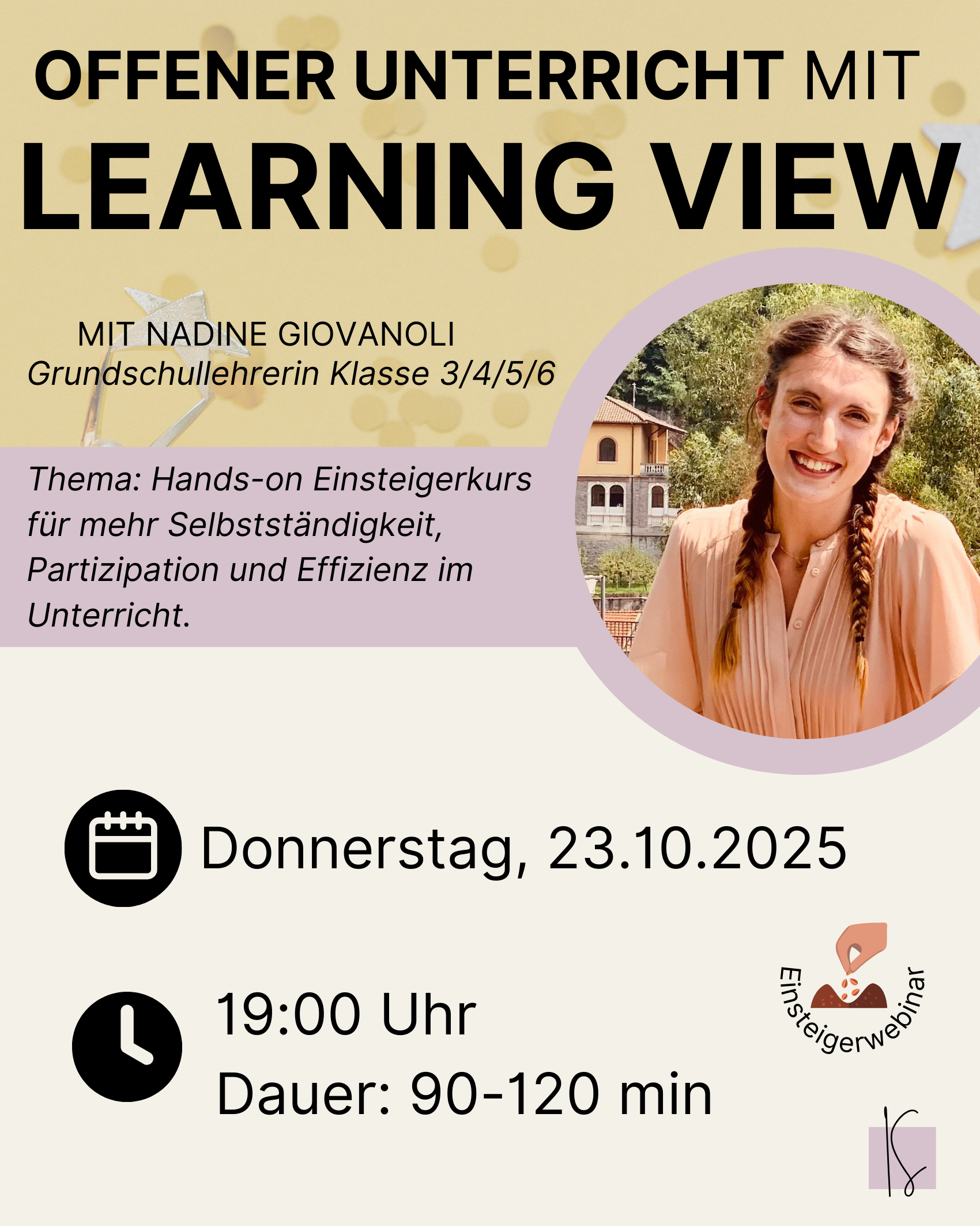 Offener Unterricht mit LearningView  | Nadine Giovanoli