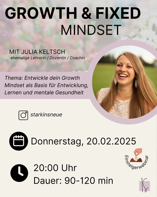 Feb / Growth Mindset im Klassenzimmer | Julia Keltsch