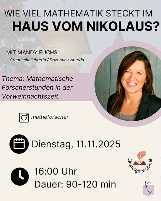 Wie viel Mathematik steckt im "Haus vom Nikolaus"?  | Mandy Fuchs