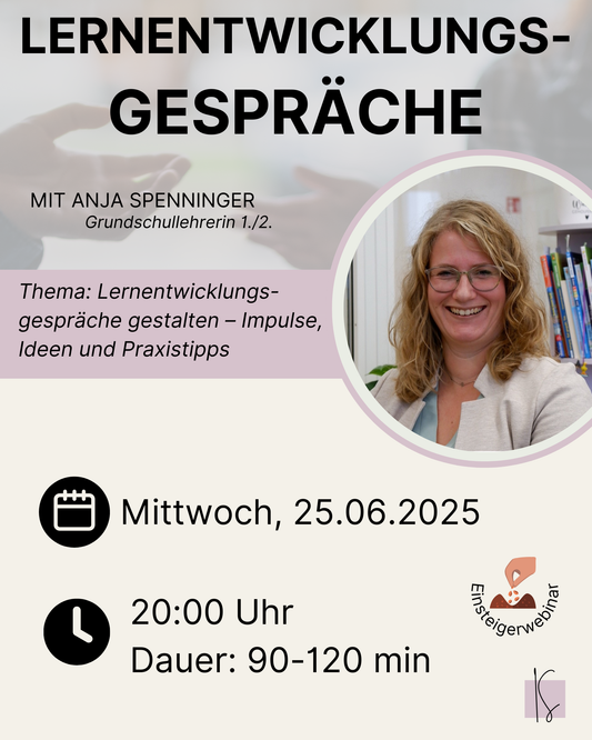 Lernentwicklungsgespräche gestalten | Anja Spenninger