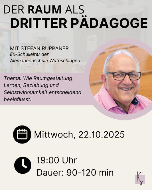 Der Raum als dritter Pädagoge | Stefan Ruppaner