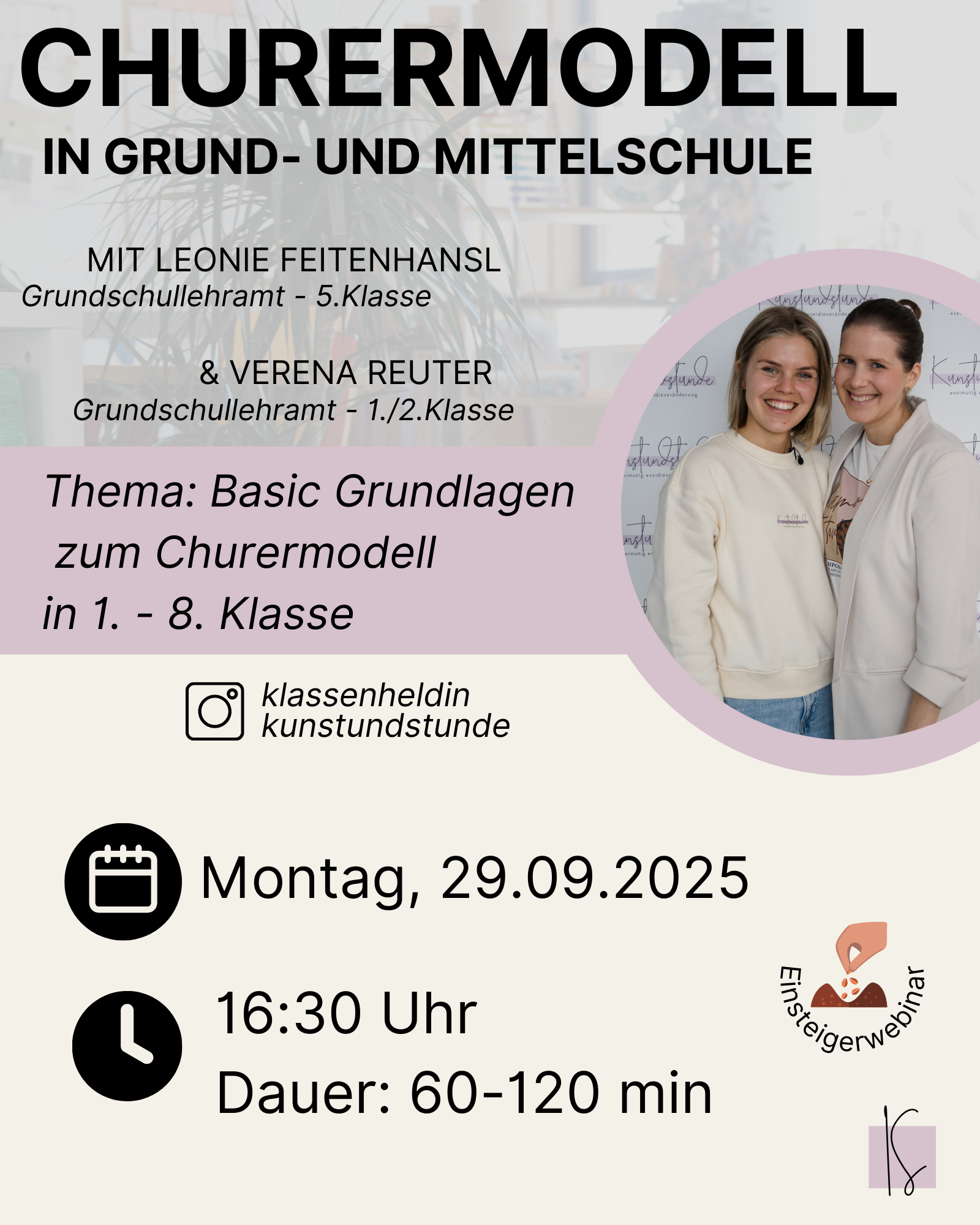 JUN / Basics: Chur model in grades 1 - 4 | Leonie &amp; Verena