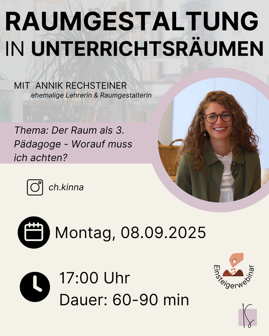 Raumgestaltung von Unterrichtsräumen | Annik Rechsteiner