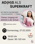 Bild in Galerie-Betrachter laden, Feb / AD(H)S als Superkraft | Kristin van der Meer
