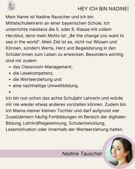 Werte leben statt lehren | Nadine Rauscher