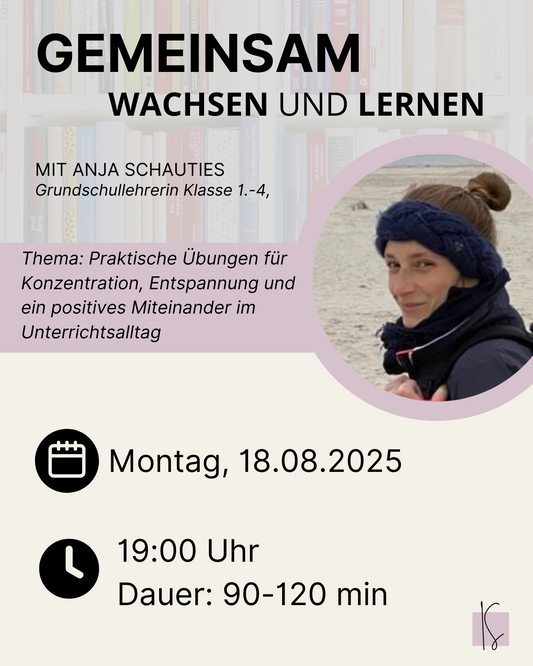 Gemeinsam wachsen & lernen | Anja Schauties