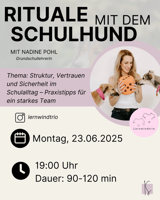 Rituale mit dem Schulhund | Nadine Pohl