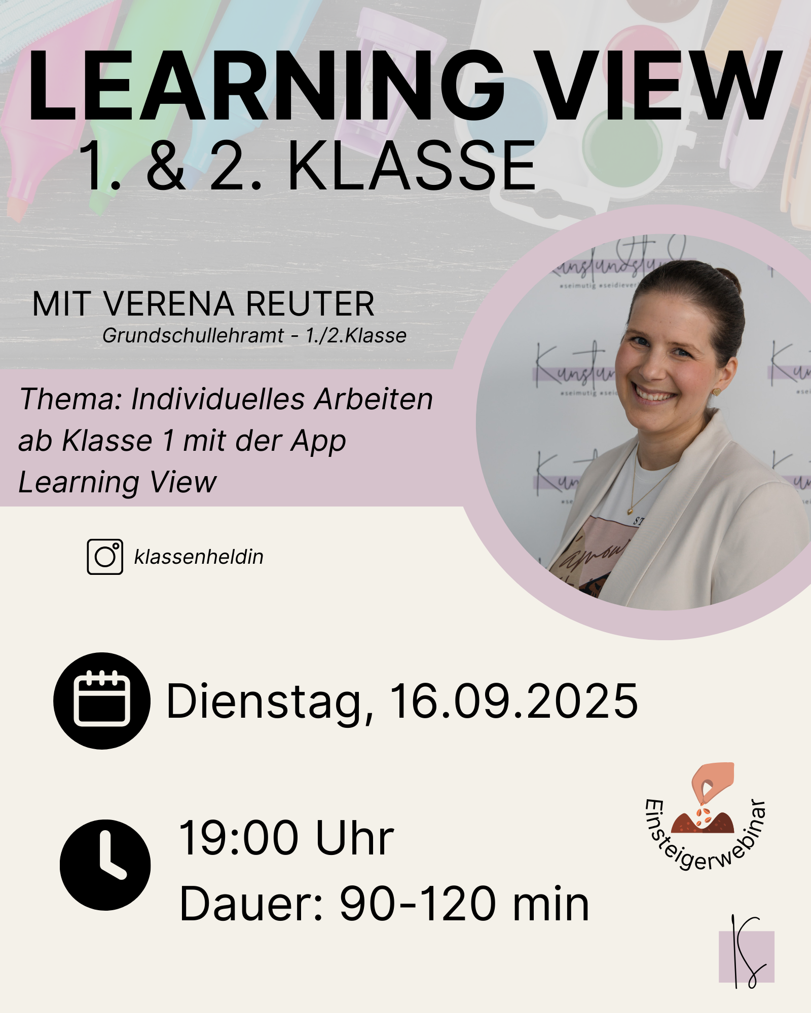 May / App: LearningView for individual work | Verena Kriszuns