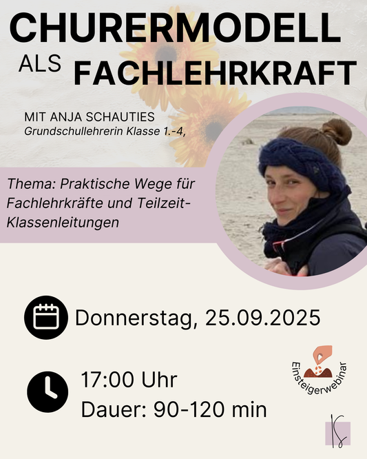 Churermodell als Fachlehrkraft | Anja Schauties