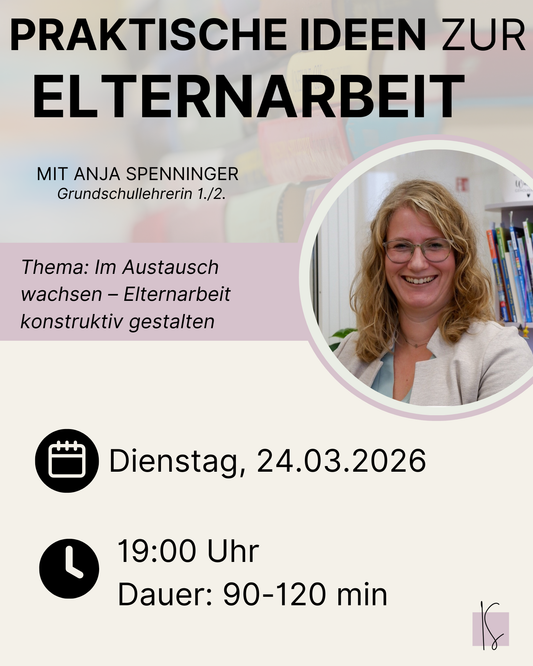 Praktische Ideen zur Elternarbeit im Schulalltag | Anja Spenninger