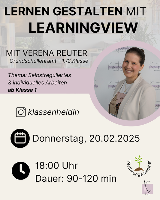 May / App: LearningView for individual work | Verena Kriszuns
