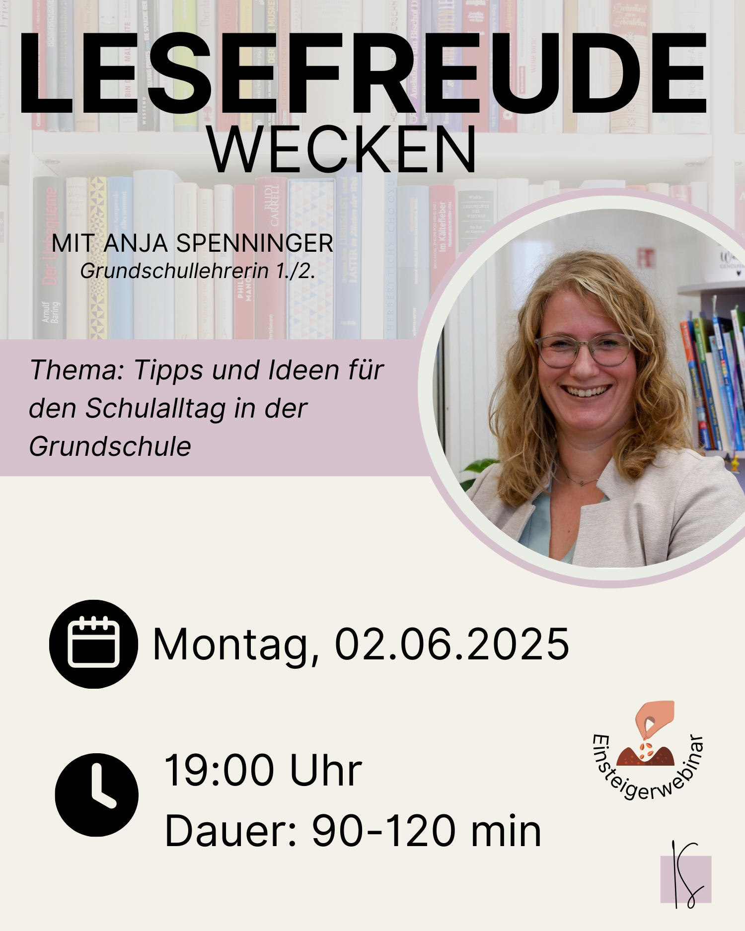 Lesefreude wecken | Anja Spenninger