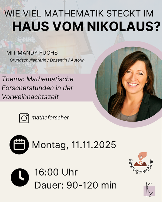 Wie viel Mathematik steckt im "Haus vom Nikolaus"?  | Mandy Fuchs