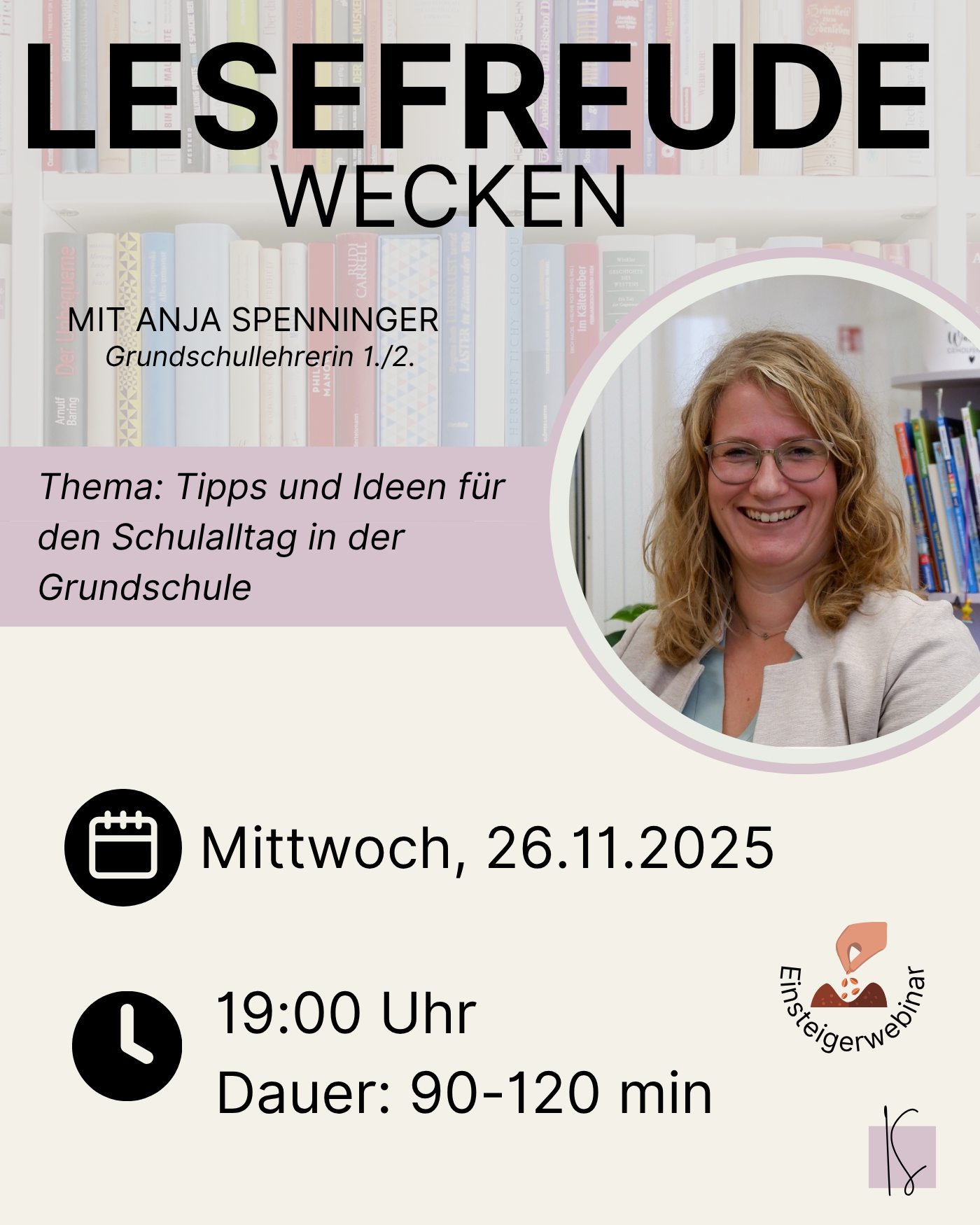 Lesefreude wecken | Anja Spenninger