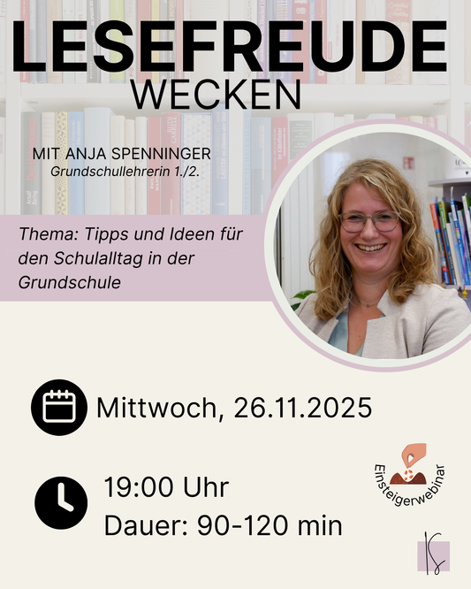 Lesefreude wecken | Anja Spenninger