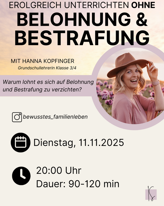 Erfolgreich unterrichten ohne Belohnung und Bestrafung | Hanna Kopfinger